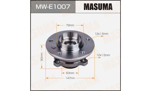 Ступица колеса Masuma, передняя, для BMW X1 (E84), арт. MW-E1007
