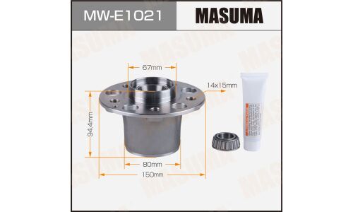Ступица колеса Masuma, передняя, для Mercedes-Benz E-Class W212, арт. MW-E1021
