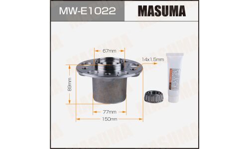 Ступица колеса Masuma, передняя, для Mercedes-Benz C-Class W204, арт. MW-E1022