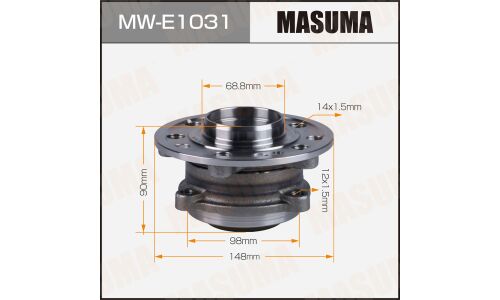 Ступица колеса Masuma, с ABS, передняя, для Mercedes-Benz C-Class W205, арт. MW-E1031