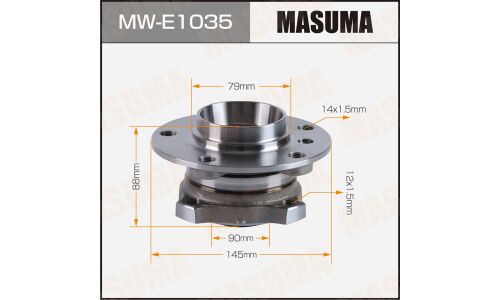 Ступица колеса Masuma, передняя, для BMW 7-Series (E65), арт. MW-E1035