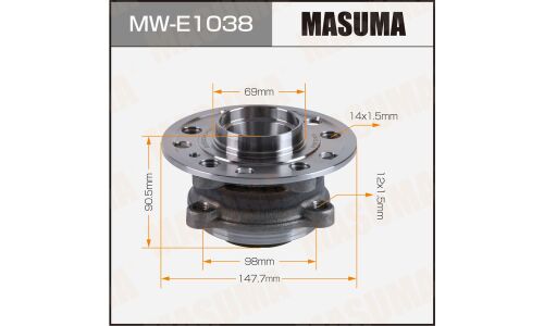 Ступица колеса Masuma, передняя, для Mercedes-Benz C-Class W205, арт. MW-E1038