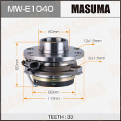 Ступица колеса Masuma, с ABS, передняя, для Opel Astra G, арт. MW-E1040