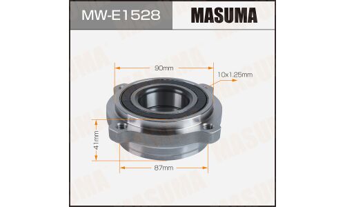 Ступица колеса Masuma, с ABS, задняя, для BMW X1, арт. MW-E1528