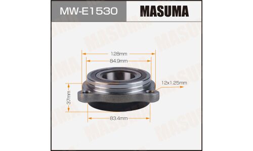 Ступица колеса Masuma, с ABS, задняя, для Audi A4, арт. MW-E1530