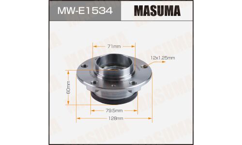 Ступица колеса Masuma, задняя, для Citroen C5, арт. MW-E1534