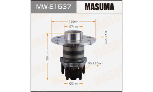 Ступица колеса Masuma, задняя, для Opel Astra G, арт. MW-E1537