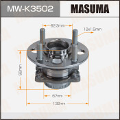 Ступичный узел MASUMA rear HYUNDAI SOLARIS I 10-14