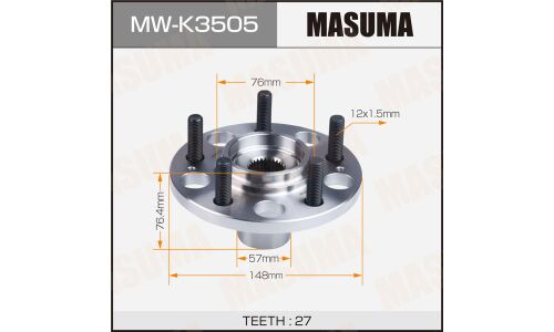 Ступица колеса Masuma, задняя, для Hyundai Santa Fe, арт. MW-K3505