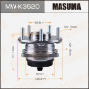 Ступица колеса Masuma, с ABS, задняя, для Hyundai Santa Fe, арт. MW-K3520