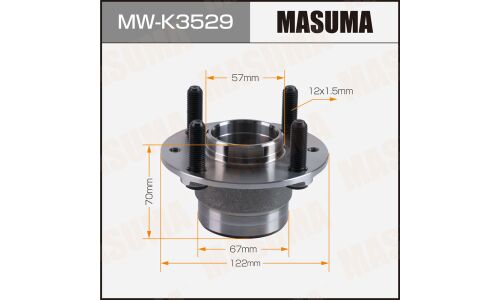 Ступица колеса Masuma, задняя, для KIA Spectra, арт. MW-K3529