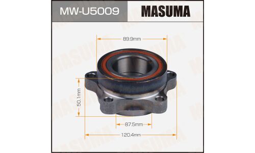 Ступица колеса Masuma, передняя, для Ford Transit, арт. MW-U5009