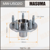 Ступица колеса Masuma, передняя, для Opel Mokka, арт. MW-U5020