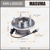 Ступица колеса Masuma, с ABS, задняя, для Chevrolet Captiva, арт. MW-U5505