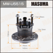 Ступица колеса Masuma, с ABS, задняя, для Opel Vectra C, арт. MW-U5515