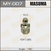 Тавотница Masuma, M10x1(R), угол 180°, арт. MY-007