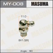 Тавотница Masuma, M8x1(R), угол 90°, арт. MY-008