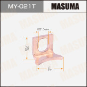 Контакты тяг реле на стартер MASUMA [уп.2] 3CTE, 2C, 3CE, 2TZFZE, 1KZTE, 5L, 1N, 1NT, 2LTE, 1FZFE