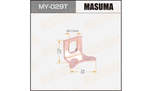 Контакты тяг реле на стартер MASUMA [уп.2]