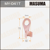 Контакт медный MASUMA 10А, Зажим на провод (под болт 5мм) [уп.5]