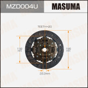 Диск сцепления Masuma (190х132х20х22.2мм), арт. MZD004U