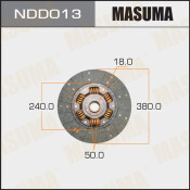 Диск сцепления Masuma (380х240х18х50мм), арт. NDD013