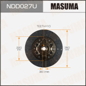 Диск сцепления Masuma (350х220х10х38.1мм), арт. NDD027U