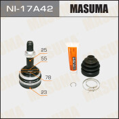 ШРУС Masuma, 23x55x25x42мм, арт. NI-17A42