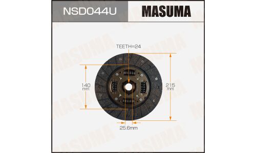 Диск сцепления Masuma, арт. NSD044U