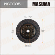 Диск сцепления Masuma (240х160х24х25.6мм), арт. NSD085U