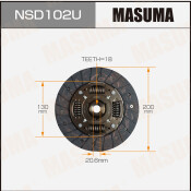 Диск сцепления Masuma (200х130х18х20.6мм), арт. NSD102U