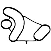 Прокладка масляного радиатора Elring, арт. 633.540