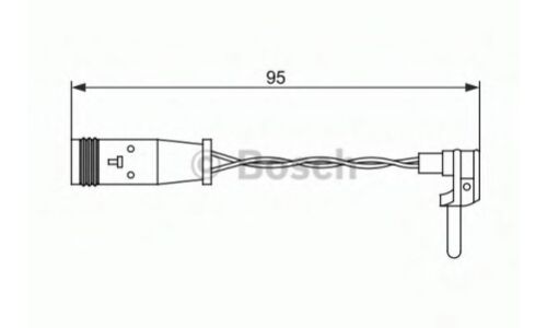 Датчик износа тормозных колодок Bosch, арт. 1 987 473 070