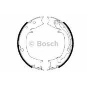 Колодки тормозные барабанные Bosch, комплект на ось (4 шт), арт. 0 986 487 711