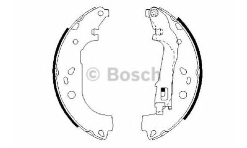Колодки тормозные барабанные Bosch, арт. 0 986 487 717