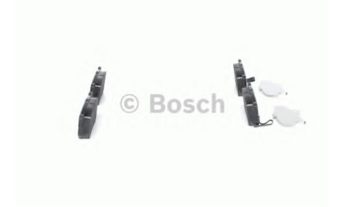 Колодки тормозные дисковые Bosch, задние, комплект на ось (4 шт), арт. 0 986 494 237