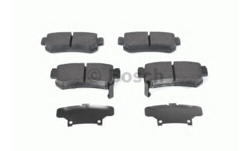 Колодки тормозные дисковые Bosch, задние, комплект на ось (4 шт), арт. 0 986 494 237