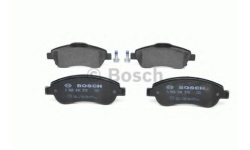 Колодки тормозные дисковые Bosch, передние, комплект на ось (4 шт), арт. 0 986 494 379