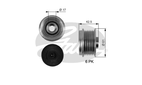 Механизм свободного хода генератора Gates, арт. OAP7043