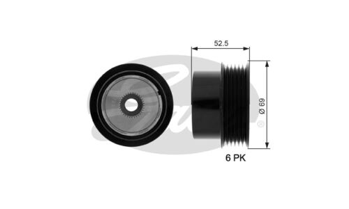 Механизм свободного хода генератора Gates, арт. OAP7101