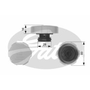 Крышка расширительного бачка системы охлаждения Gates, для Fiat Croma, Opel Astra / Vectra / Zafira, арт. RC231 Крышка расширительного бачка системы охлаждения Gates, для Fiat Croma, Opel Astra / Vectra / Zafira, арт. RC231