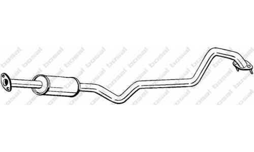 Глушитель выхлопных газов Bosal, средний, арт. 285-417
