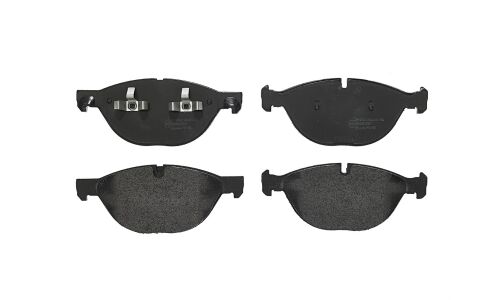 Колодки тормозные дисковые Brembo, комплект на ось (4 шт), арт. P06058