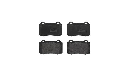 Колодки тормозные дисковые Brembo, комплект на ось (4 шт), арт. P36020