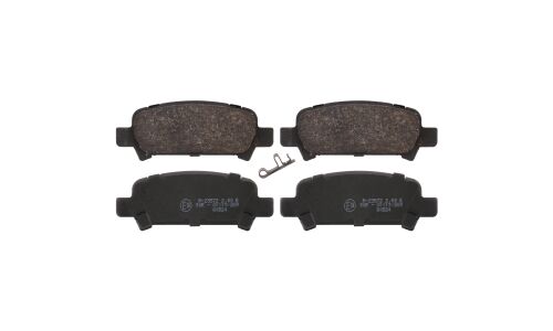 Колодки тормозные дисковые Febi, задние, комплект на ось (4 шт), арт. 16659