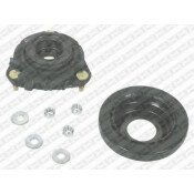 Комплект амортизационной опоры SNR (опора + подшипник + гайка 3 шт + шайба 3 шт), передний, правый/левый, арт. KB652.11