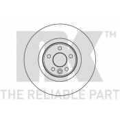 Диск тормозной NK, передний, правый/левый, для Volvo S60 / S80, 1 шт, арт. 204856