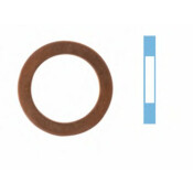 Сальник пробки маслосливного отверстия Corteco, арт. 005569H