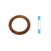 Сальник пробки маслосливного отверстия (блистер, 2 шт) Corteco, арт. 005666S