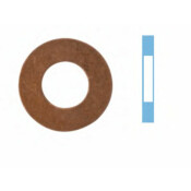 Прокладка пробки маслосливного отверстия Corteco, арт. 005696H